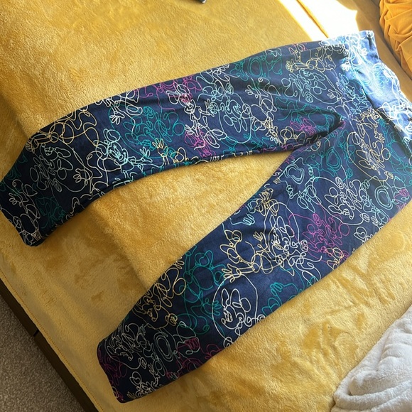 Lularoe - abstract Minnie Mouse colorful leggings, One Size - Picture 4 of 5